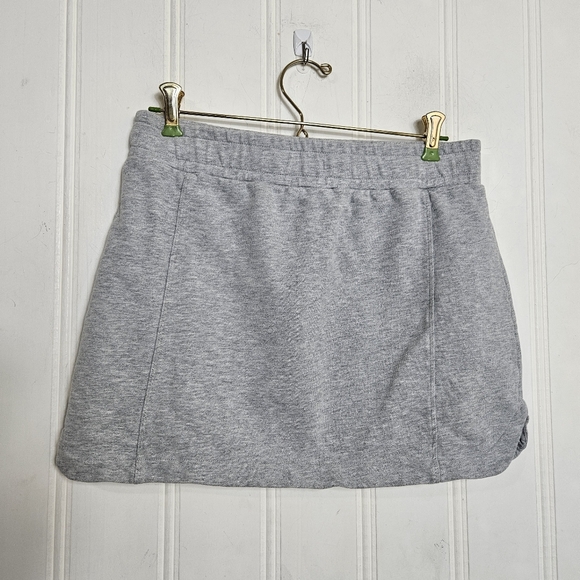 Outdoor Voices Gray Skirt Womens Organic Cotton Terry Linerless Pull-on Size S - Picture 3 of 10